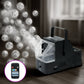 450W 3-in-1 Fog Bubble Machine with Wireless Remote – 550ml Smoke & Bubble Maker for DJ, Stage, Wedding, Halloween & Party Effects