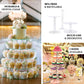 12" Round Clear Acrylic Cake and Cupcake Display Stand Plates, DIY