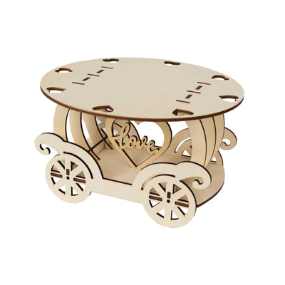 Charming Design of the Wooden Carriage Stand