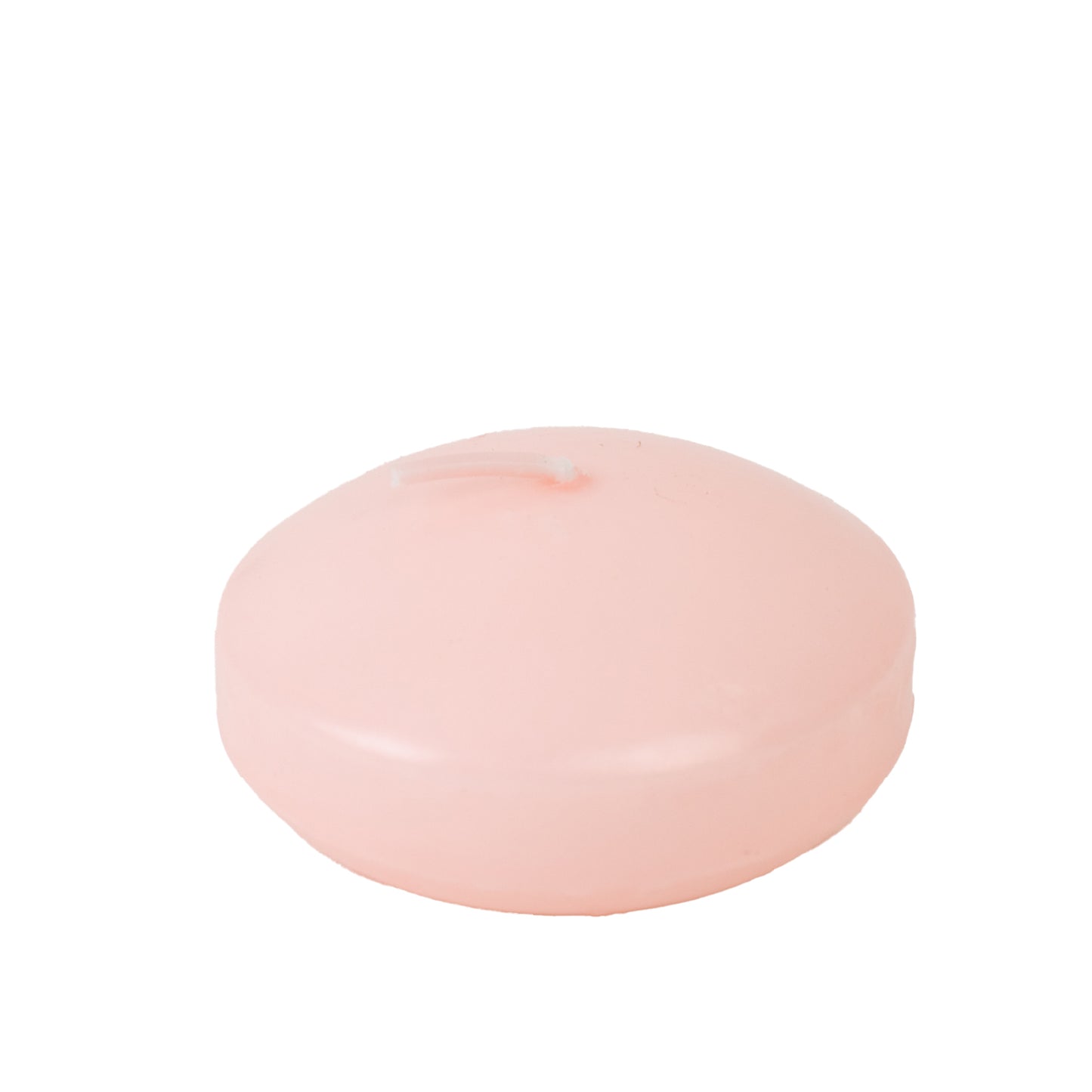 12 Pack 3" Blush Floating Candles, Unscented Dripless Wax Discs for Centerpieces
