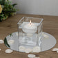 12 Pack 3" White Floating Candles, Unscented Dripless Wax Discs for Centerpieces