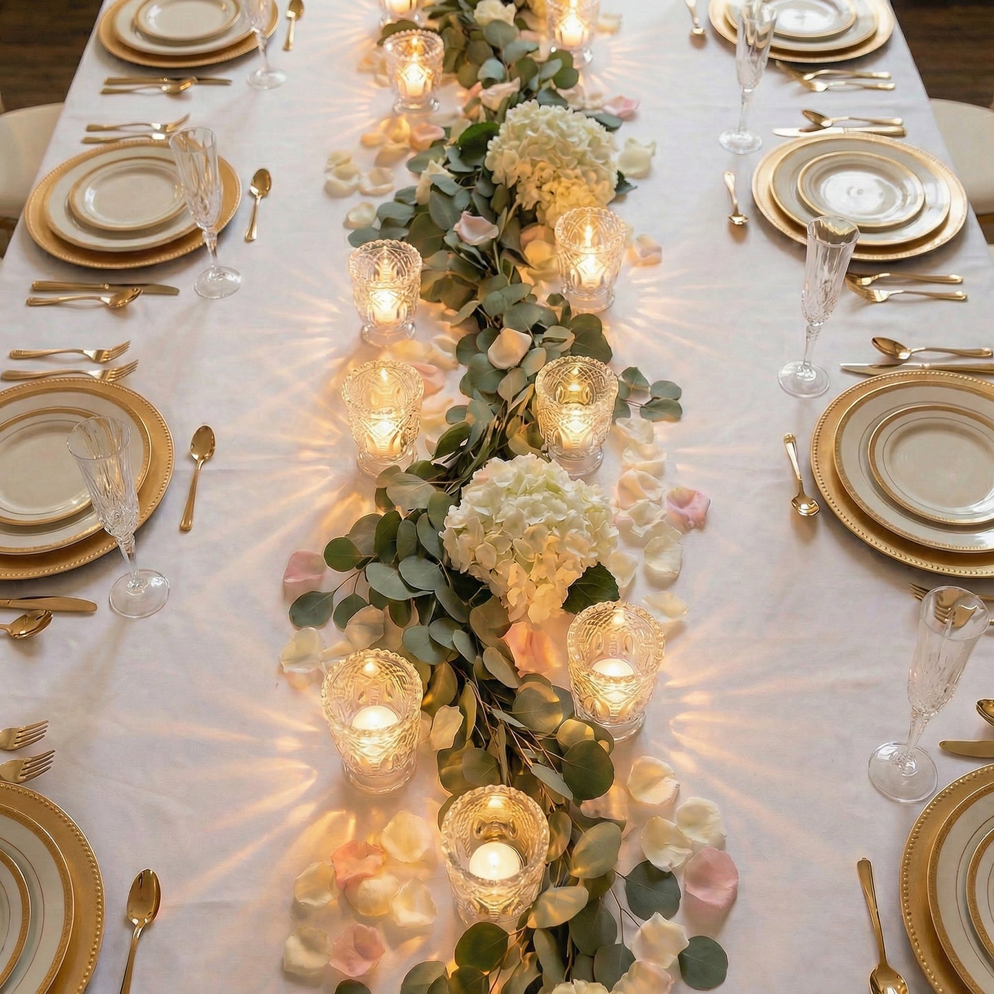 6 Pack 3" Clear Glass Candle Holders – Vintage Textured Decorative Candle Cups for Wedding Table Cen