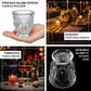 Decorative glass votive candle holder with embossed texture and sturdy base for stylish tabletop lig