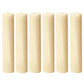 6-Pack Unscented Dripless Pillar Candles – 3"x12" Ivory Paraffin Wax with Smokeless Cotton Wicks, Clean & Long-Lasting 120-Hour Burn