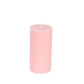 6-Pack Unscented Dripless Pillar Candles – 3"x6" Blush Paraffin Wax with Smokeless Cotton Wicks, Clean & Long-Lasting 60-Hour Burn