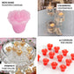 Rose gold mini floating candles for wedding vase fillers.