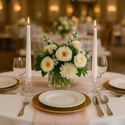 Decor Ideas with Ivory Candles