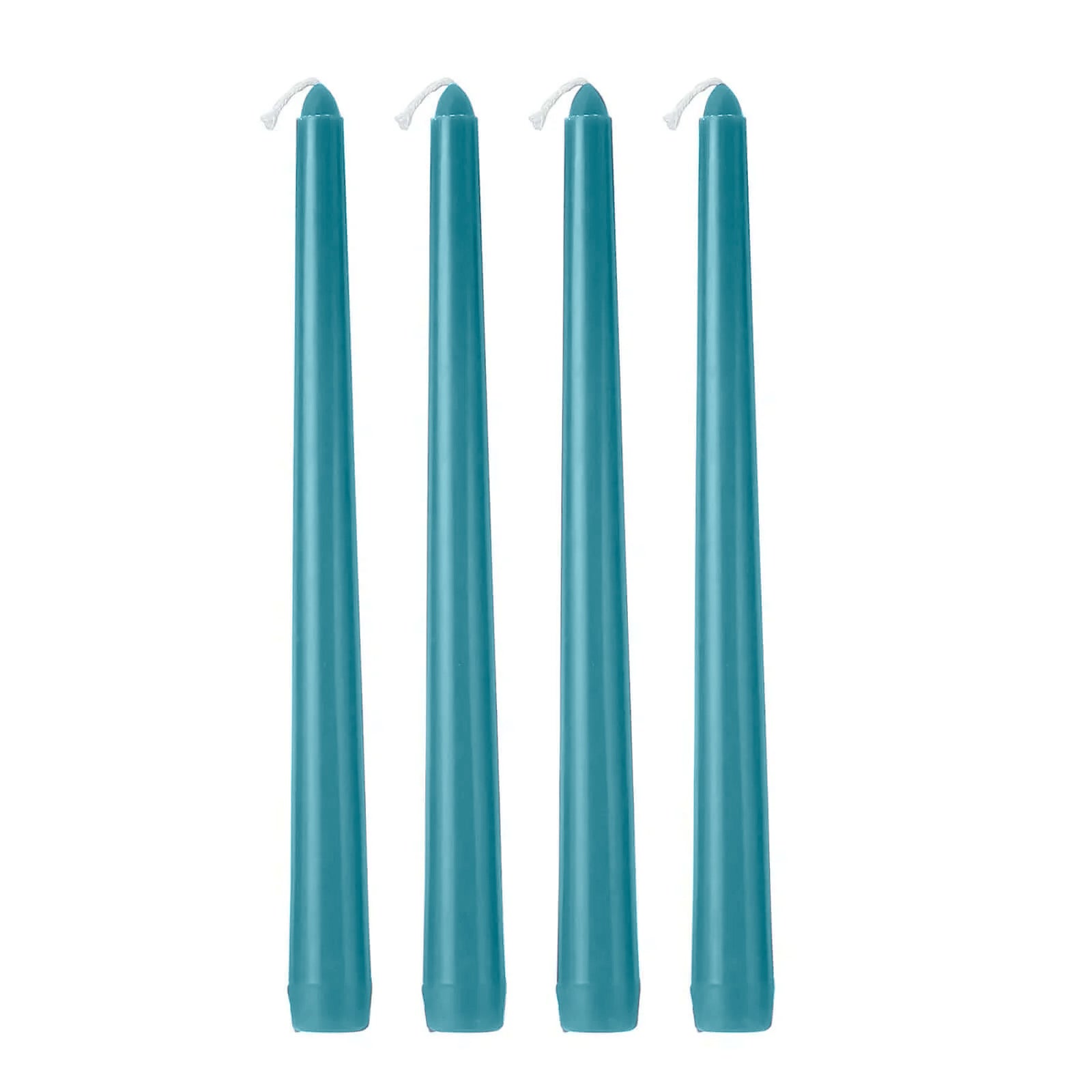 12 Pack | 10inch Navy Blue Premium Wax Taper Candles, Unscented Candles#whtbkgd