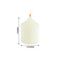12 Pack | 2inch Ivory Votive Candles, Mini Multi-Purpose Candle Decor