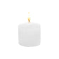 12 Pack White 1.5" Votive Candles, Unscented – 10 Hour Burn, Clean Cotton Wick