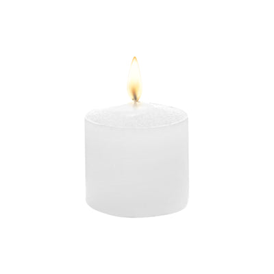 Event Styling with White Votive Candles