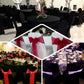 Black Premium Spandex Stretch Fitted Banquet Chair Cover With Foot Pockets - 220 GSM