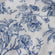 Blue french toile