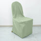 10 Pack Sage Green Polyester Banquet Chair Covers, Reusable Stain Resistant Slip On Chair Covers