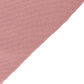 Dusty rose polyester fabric for chair covers, reusable and stain resistant.
