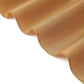 Gold polyester fabric for folding chair covers.