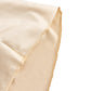 Beige Stretch Slim Fit Scuba Banquet Chair Cover, Wrinkle Free Durable Slip On Chair Cover
