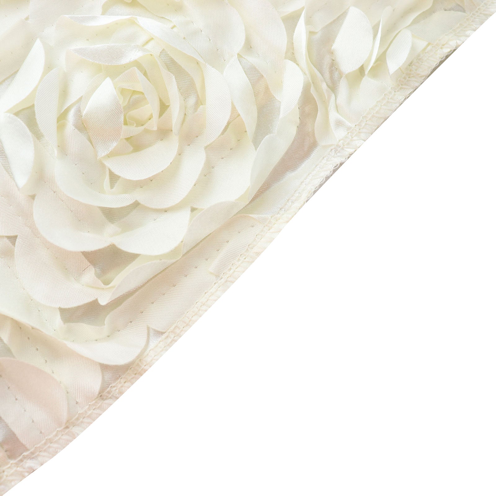 Fitted Ivory Spandex Chair Cover