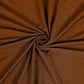 10 Pack Cinnamon Brown Spandex Folding Slip On Chair Covers, Stretch Fitted Chair Covers - 160 GSM