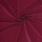 Burgundy Spandex Stretch Fitted Folding Chair Cover - 160 GSM#whtbkgd