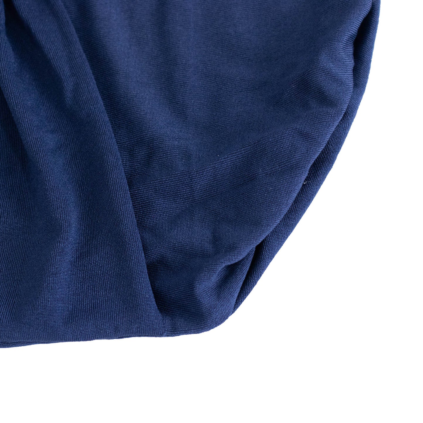 Navy Blue Spandex Banquet Chair Cover with Silver Rhinestone Buckled Sash Band, Stretched Fitted Slip On Chair Cover