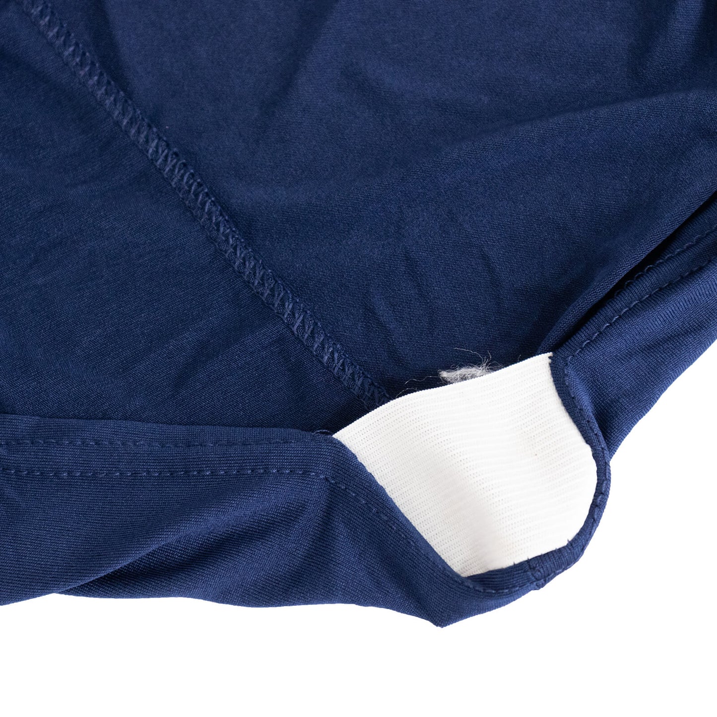 Navy Blue Spandex Banquet Chair Cover with Silver Rhinestone Buckled Sash Band, Stretched Fitted Slip On Chair Cover