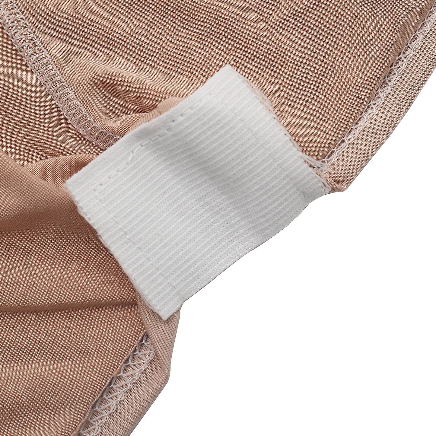 Nude Spandex Stretch Fitted Banquet Chair Cover - 160 GSM