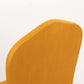 Gold ruffle pleated chair slipcover for banquet events.