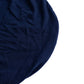 Navy ruffle pleated spandex chair slipcover for banquet use.