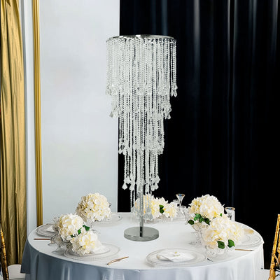 Waterfall Crystal Beaded Table Centerpiece