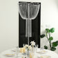 Metal Goblet Flower Stand 45" Tall – Round, Silver – Chandelier-Style Wedding Centerpiece with Acryl