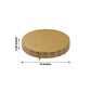 Gold metal Fleur De Lis cupcake stand, 12 inches, elegant round pedestal.
