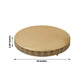 Gold metal Fleur De Lis cupcake dessert display stand, 16 inches round.