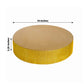 14" gold rhinestones round metal cake stand, perfect for dessert displays.