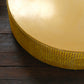 Gold rhinestone round metal cake stand and cupcake holder.