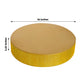 Gold rhinestone round cake stand, 16 inches, perfect for dessert table displays.