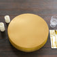 Gold rhinestones round metal cake stand centerpiece.