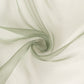 54"x10yd Dusty Sage Green Solid Sheer Chiffon Fabric Bolt, DIY Voile Drapery Fabric