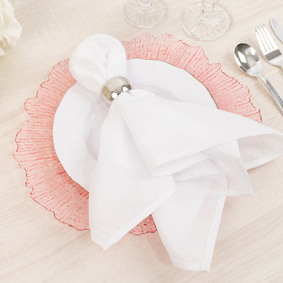 The Versatility of Transparent Blush Acrylic Charger Plates