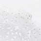 6 Pack 13" Plastic Charger Plates, Filigree Beaded Scroll Design - Clear Silver Table Chargers
