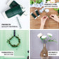 20 Gauge green floral wire for DIY crafts and flower arrangements, 38 yards.