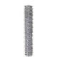 Silver galvanized metal hexagonal chicken wire mesh roll for DIY crafts and garden fencing.