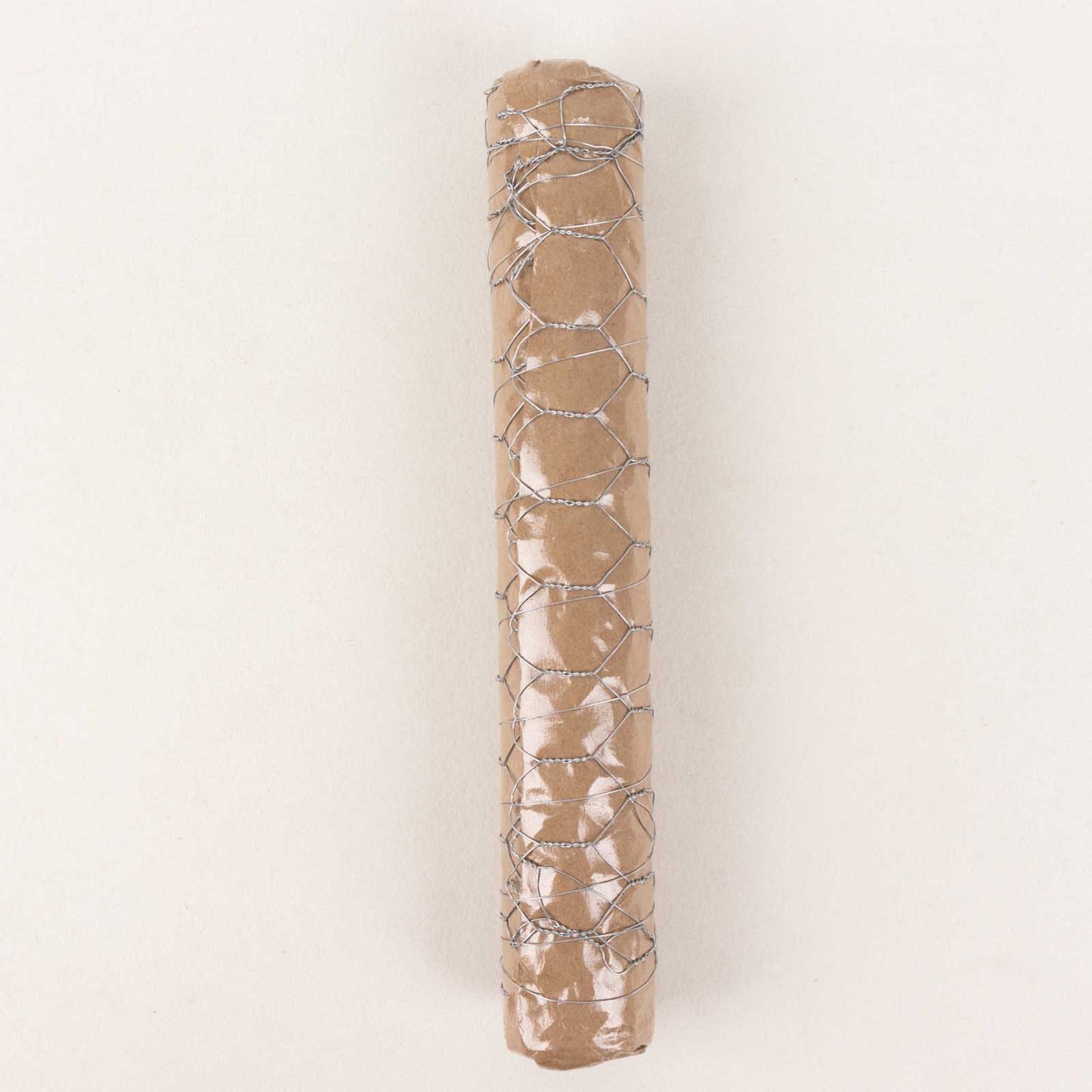 Silver galvanized metal hexagonal chicken wire mesh for DIY crafts and fencing.