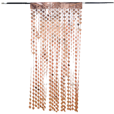 Elegant Rose Gold Heart Design