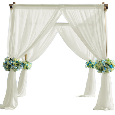 Elevate Your Event with Ivory Chiffon Elegance