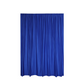 2 Pack Royal Blue Scuba Polyester Event Curtain Drapes, Durable Flame Resistant Backdrop Event Panels Wrinkle Free with Rod Pockets - 10ftx10ft