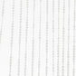 Clear acrylic beaded curtain with diamond cut beads and fabric rod pocket.