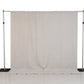 Lamour Satin Blackout Curtains 10ft x 10ft Panels Black/Ivory | Water-Resistant PU-Coated Double Sided Backdrop for Weddings & Events