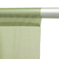 Sheer Backdrop Curtain Panel 10ft × 10ft Dusty Sage Green – Wedding Arch Drape with Rod Pocket