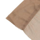 Sheer Backdrop Curtain Panel 10ft × 10ft Taupe – Wedding Arch Drape with Rod Pocket